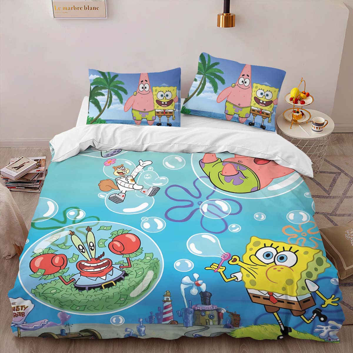 Spongebob Squarepants Characters 01 Duvet Cover 2