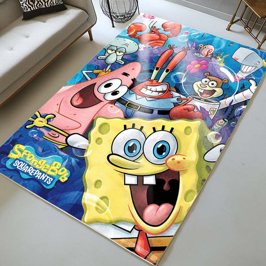 Spongebob Squarepants Characters 02 Rug