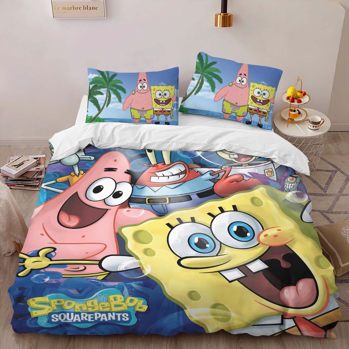 Spongebob Squarepants Characters 02 Duvet Cover 2