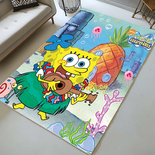 Spongebob Squarepants Characters 05 Rug