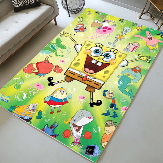Spongebob Squarepants Characters 06 Rug
