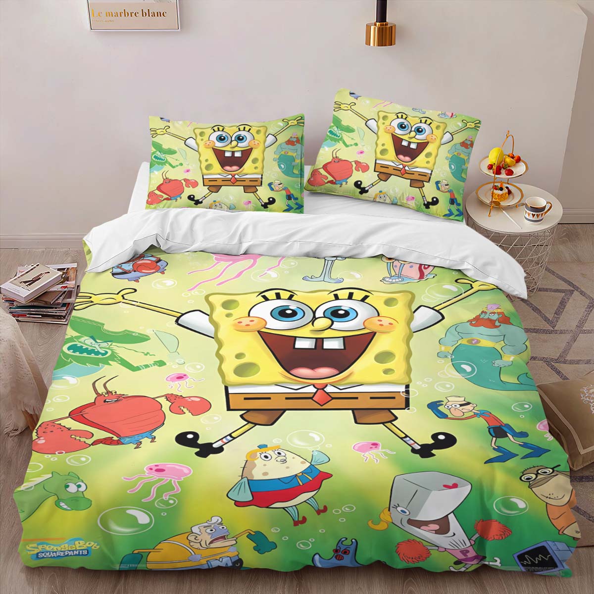 Spongebob Squarepants Characters 06 Duvet Cover 2
