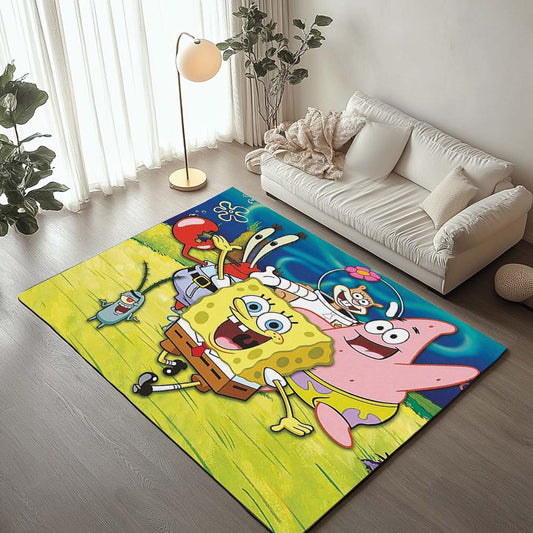 Spongebob Squarepants Characters 09 Rug