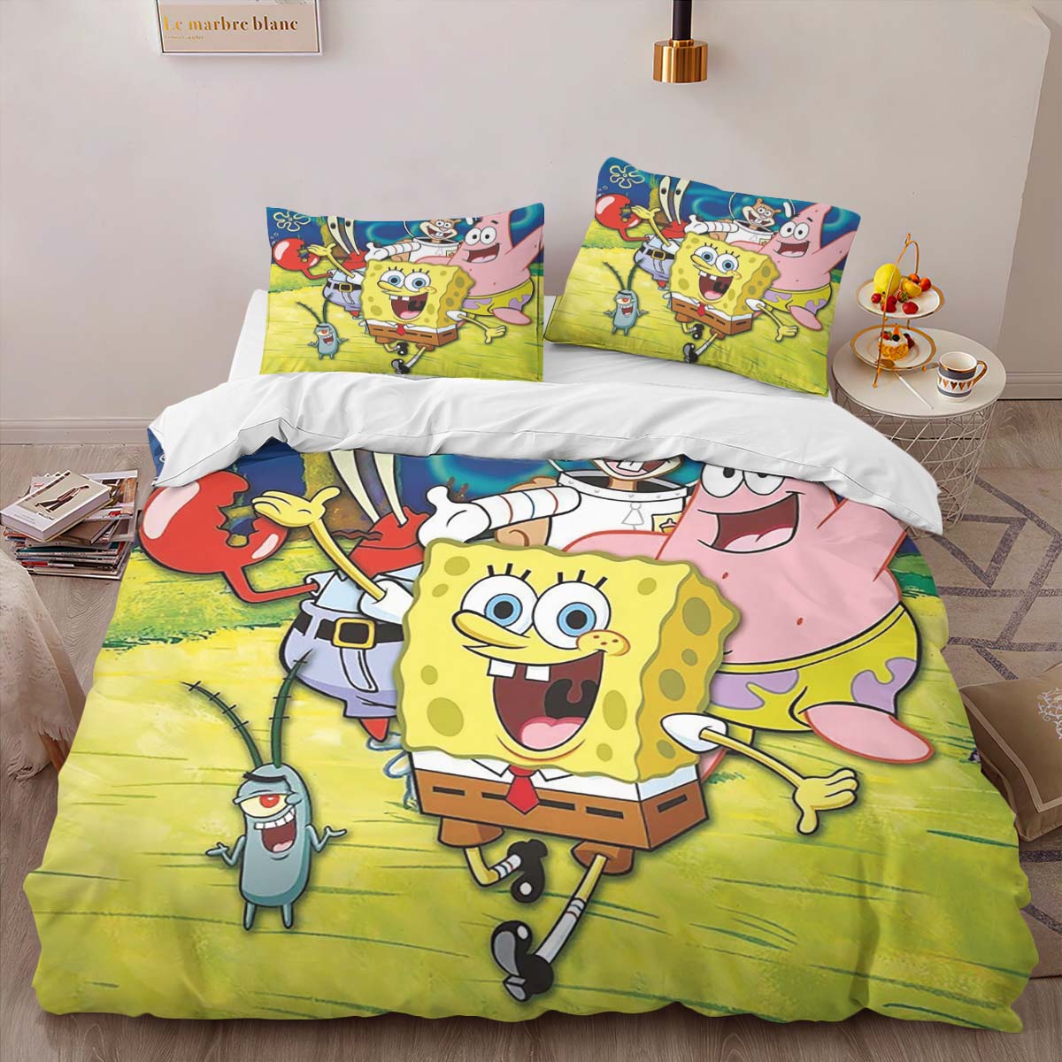Spongebob Squarepants Characters 09 Duvet Cover 2