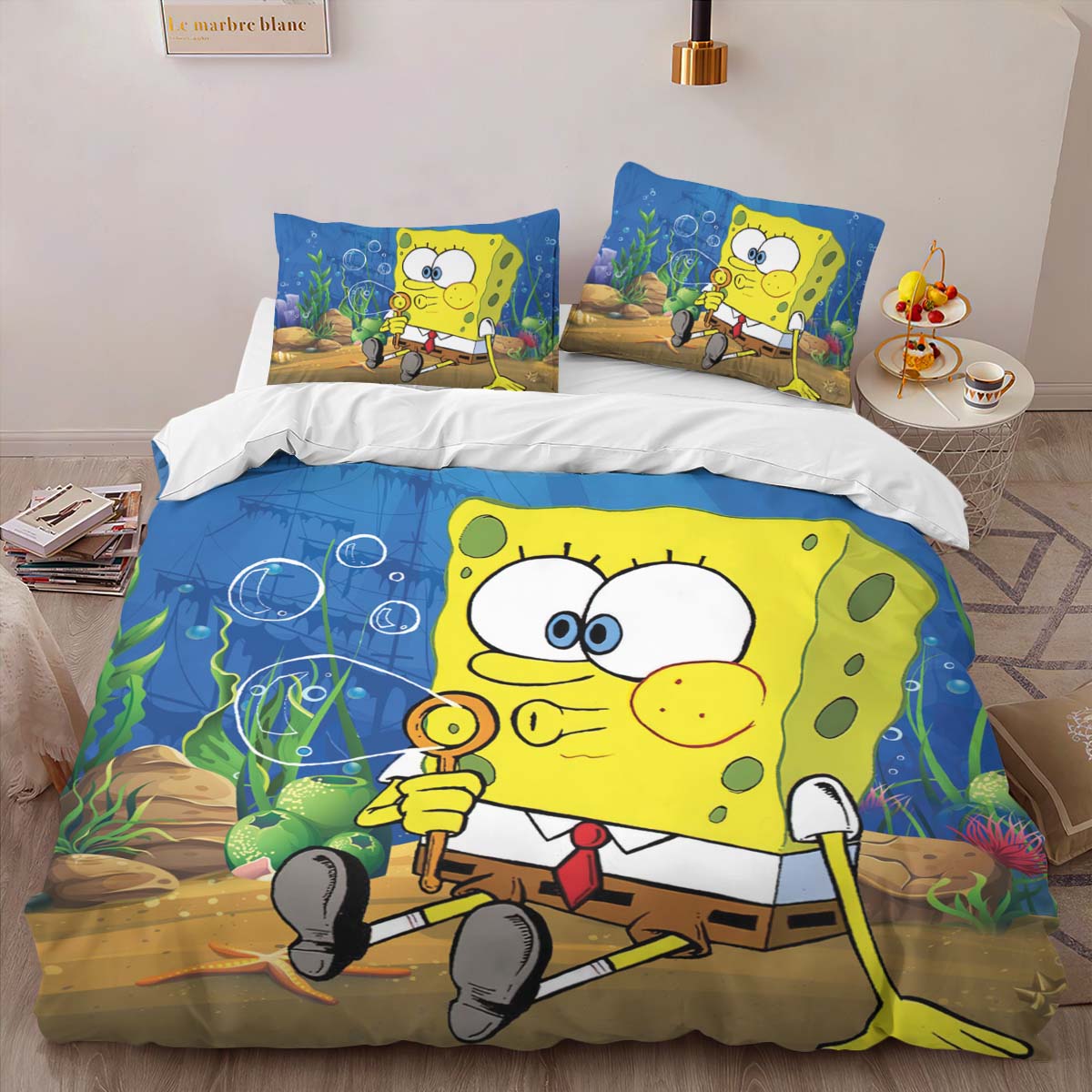 Spongebob Squarepants Characters 10 Duvet Cover 2