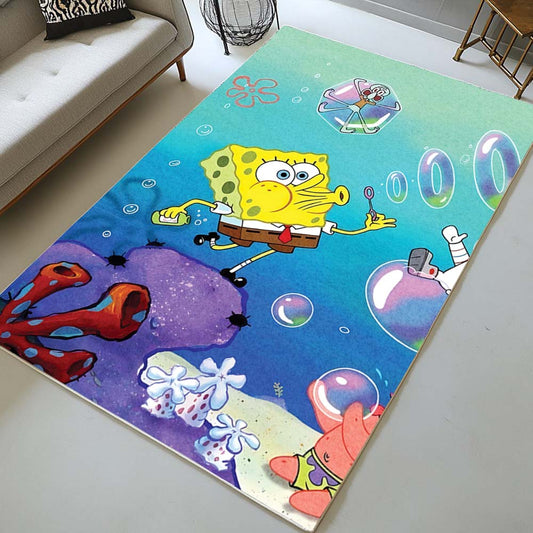 Spongebob Squarepants Characters 13 Rug