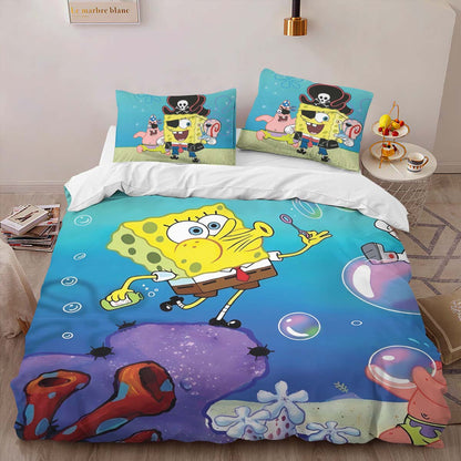 Spongebob Squarepants Characters 13 Duvet Cover 2