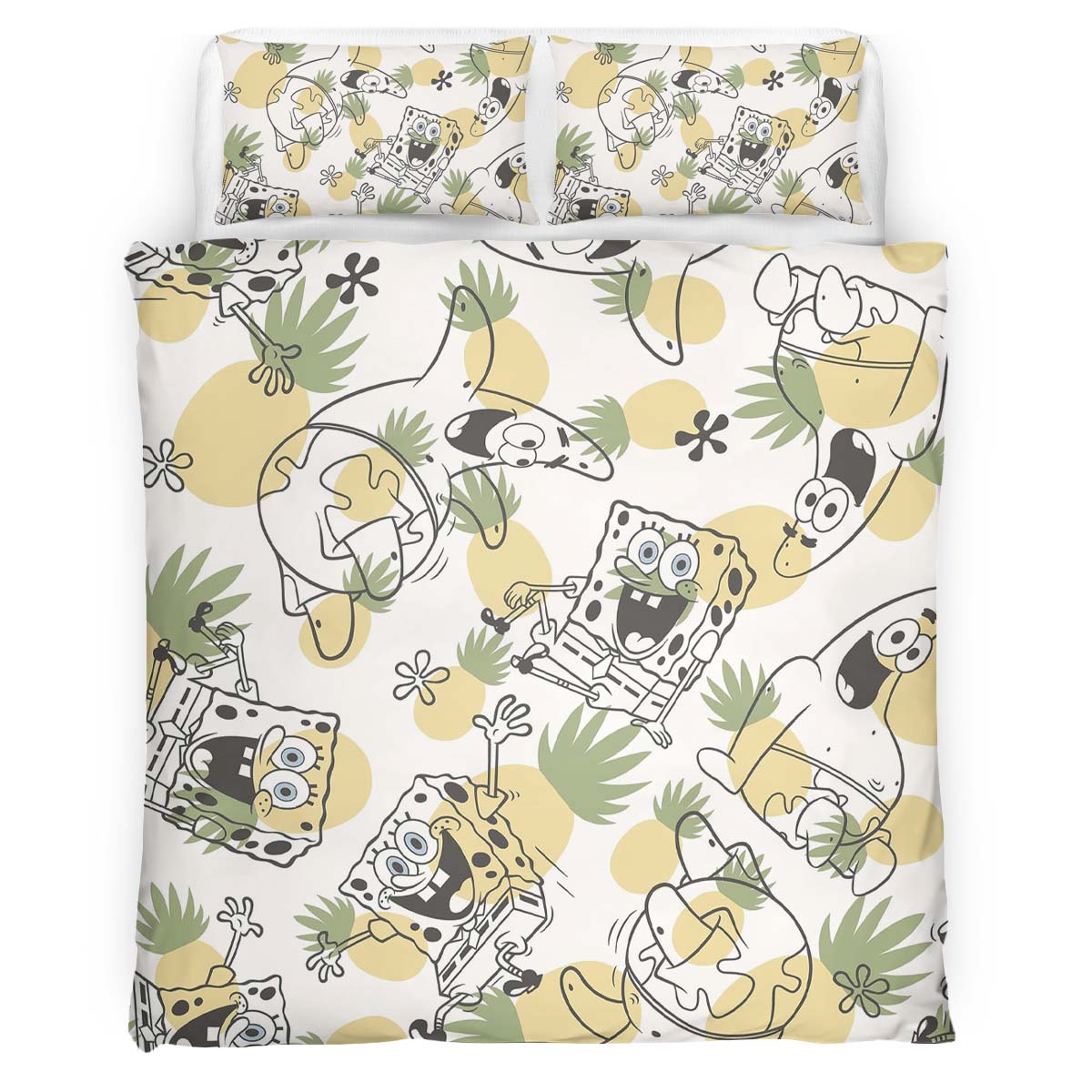 Spongebob Squarepants Characters 16 Duvet Cover