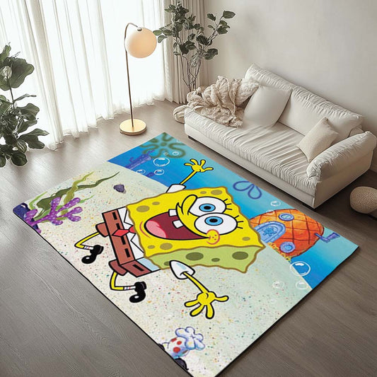Spongebob Squarepants Characters 17 Rug