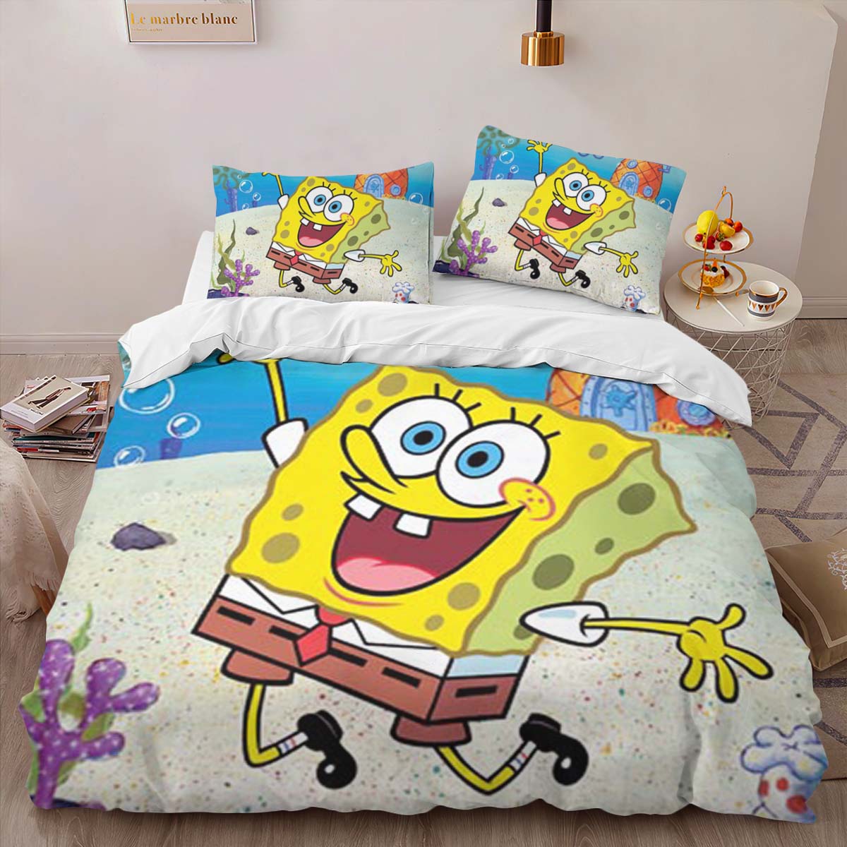 Spongebob Squarepants Characters 17 Duvet Cover 2