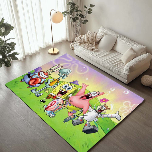 Spongebob Squarepants Characters 18 Rug