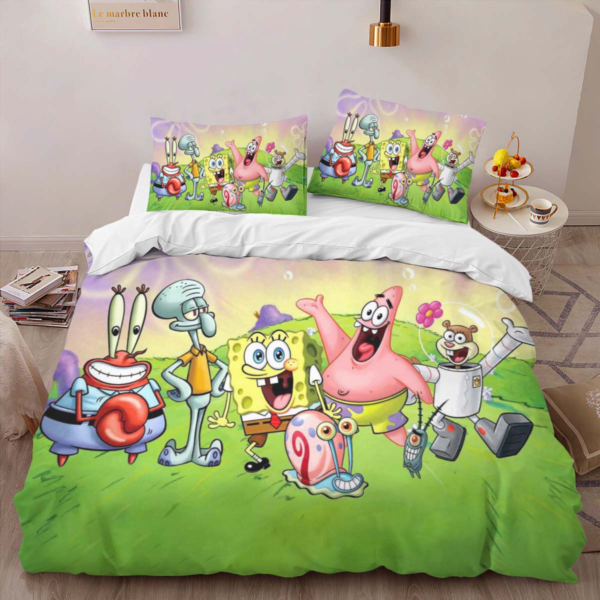 Spongebob Squarepants Characters 18 Duvet Cover 2