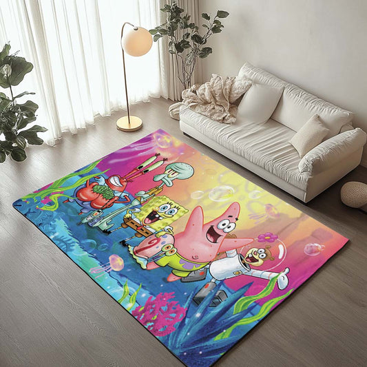 Spongebob Squarepants Characters 19 Rug