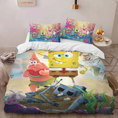 Spongebob Squarepants Characters 21 Duvet Cover 2