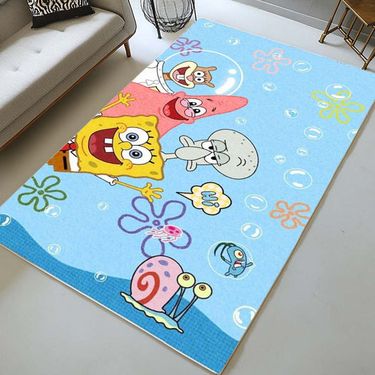 Spongebob Squarepants Characters 22 Rug