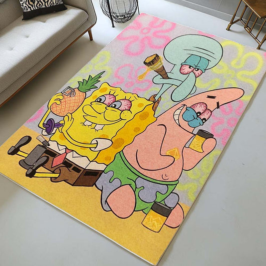 Spongebob Squarepants Characters 23 Rug