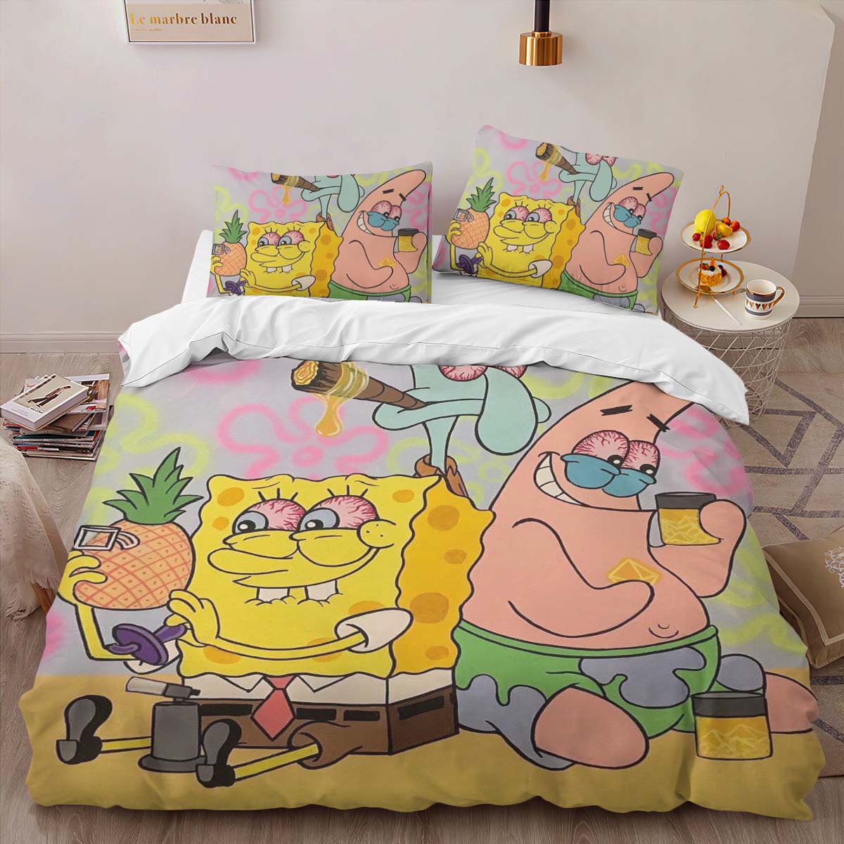 Spongebob Squarepants Characters 23 Duvet Cover 2