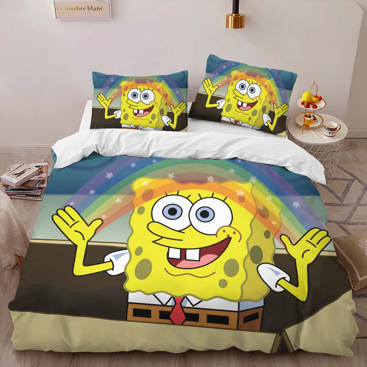 Spongebob Squarepants Characters 25 Duvet Cover 2