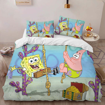 Spongebob Squarepants Characters 28 Duvet Cover 2