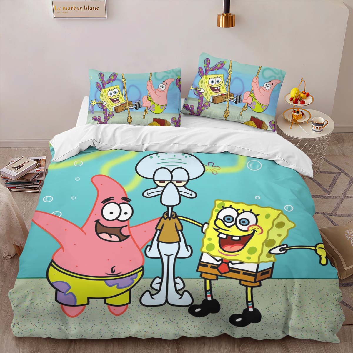 Spongebob Squarepants Characters 29 Duvet Cover 2