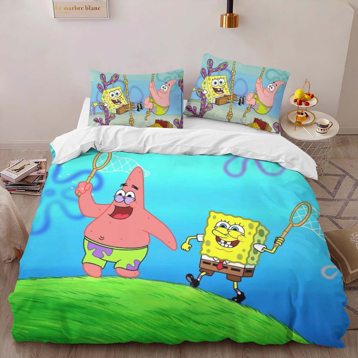 Spongebob Squarepants Characters 30 Duvet Cover 2