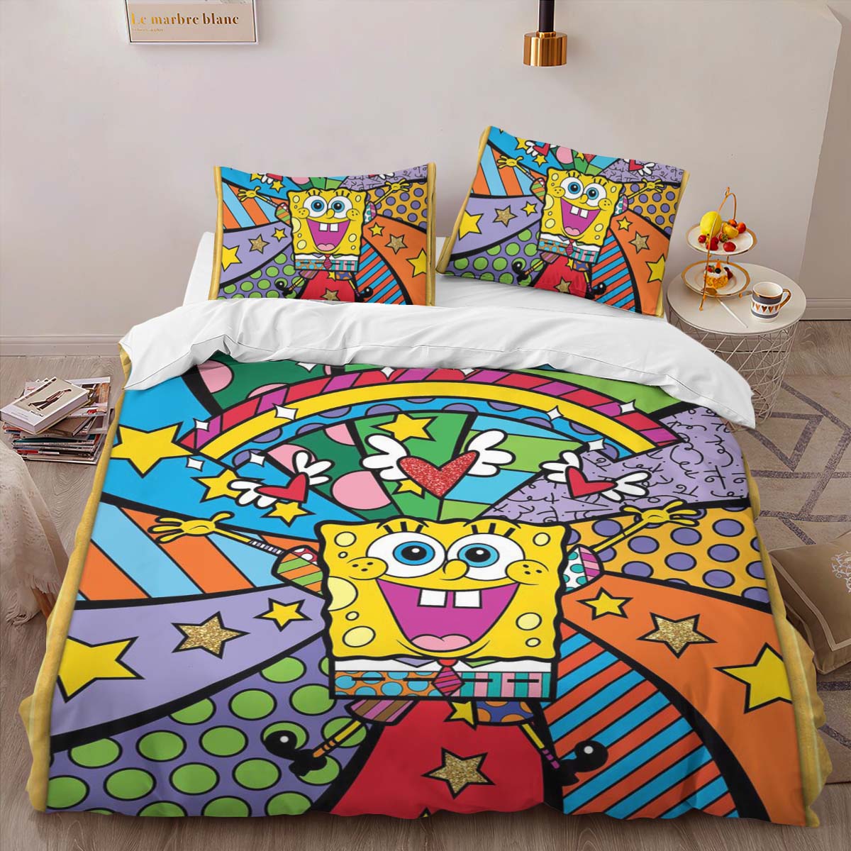 Spongebob Squarepants Characters 39 Duvet Cover 2