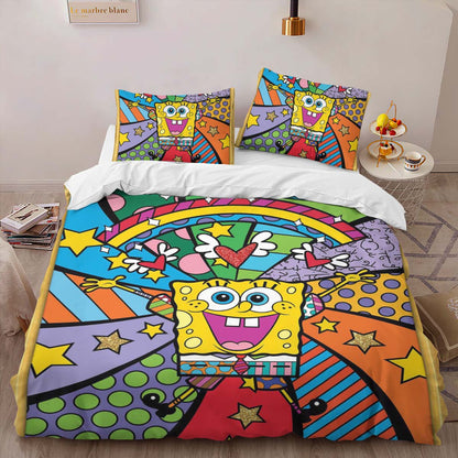 Spongebob Squarepants Characters 39 Duvet Cover 2