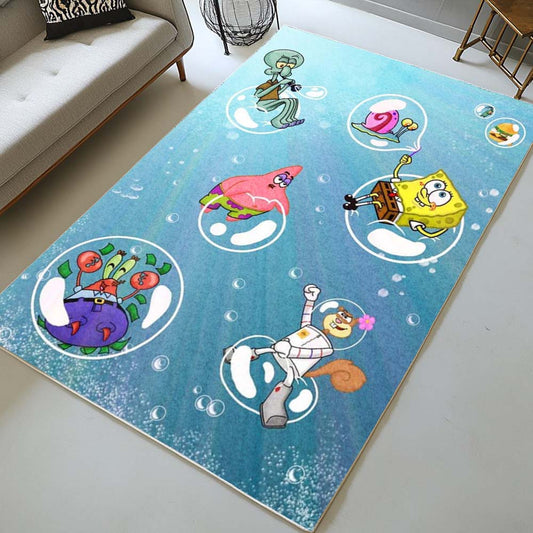 Spongebob Squarepants Characters 41 Rug