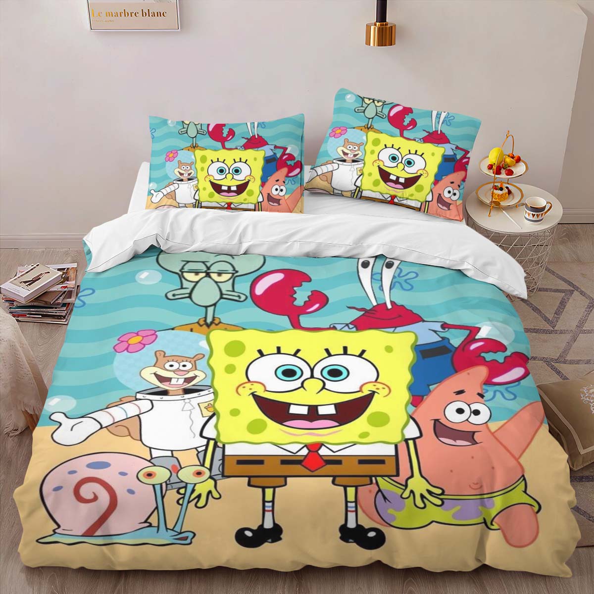 Spongebob Squarepants Characters 45 Duvet Cover 2