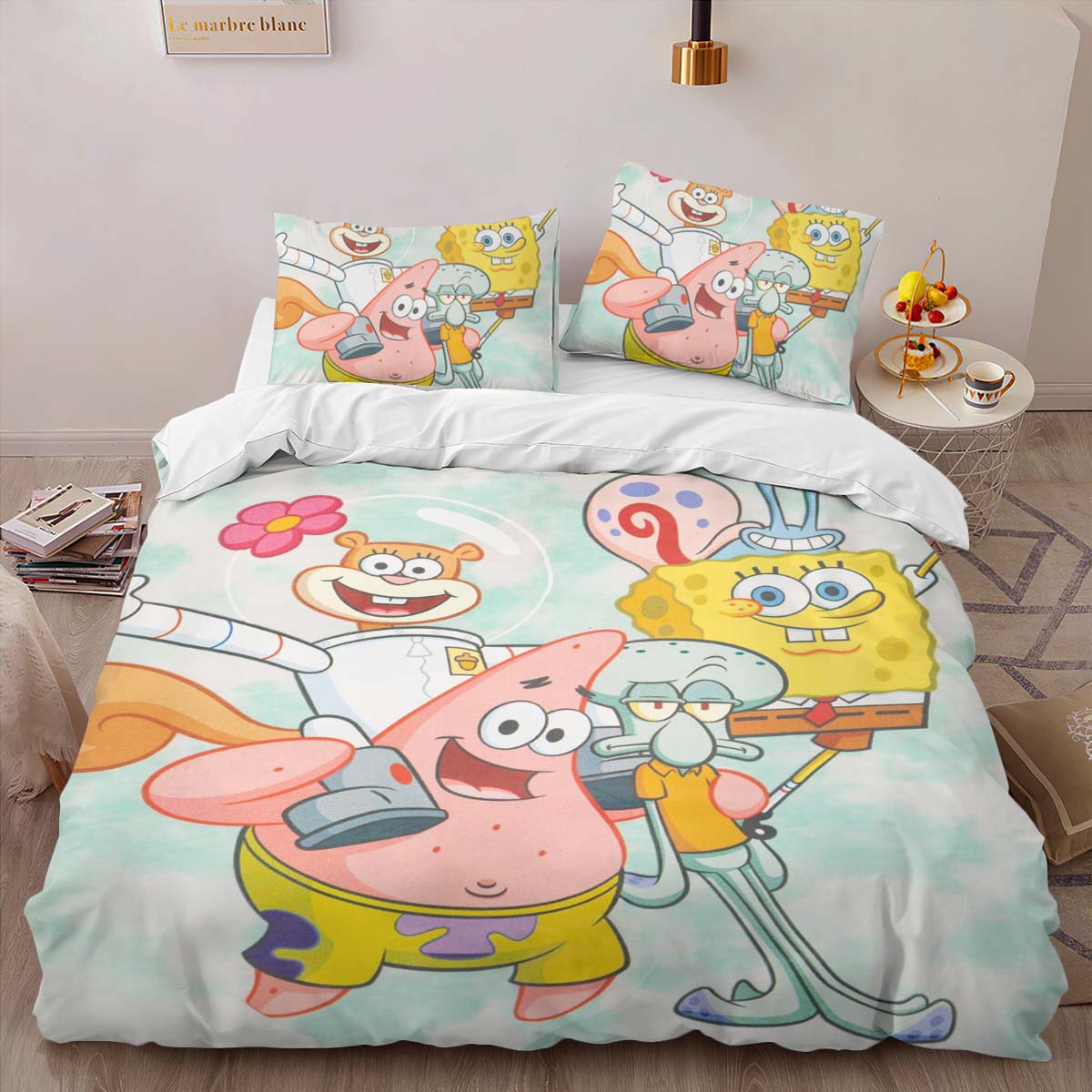 Spongebob Squarepants Characters 46 Duvet Cover 2