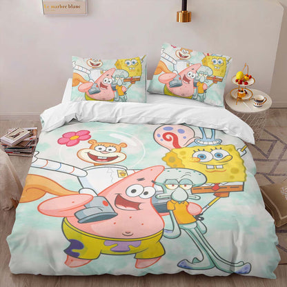Spongebob Squarepants Characters 46 Duvet Cover 2