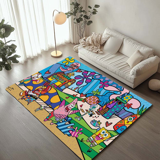 Spongebob Squarepants Characters 47 Rug