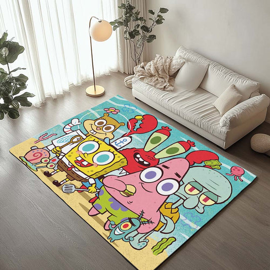 Spongebob Squarepants Characters 49 Rug