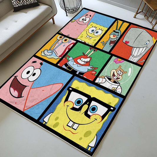 Spongebob Squarepants Characters 50 Rug