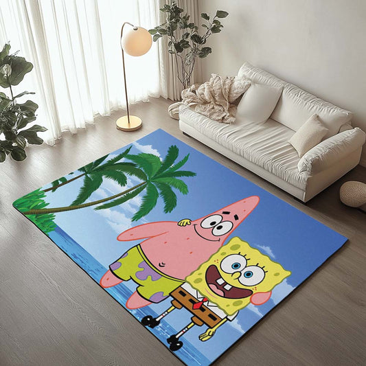Spongebob and Patrick Star Squarepants Spongebob Rug