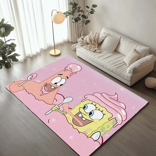 Spongebob and Patrick Star Squarepants Spongebob 2 Rug