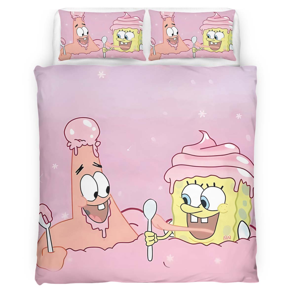 Spongebob and Patrick Star Squarepants Spongebob 2 Duvet Cover