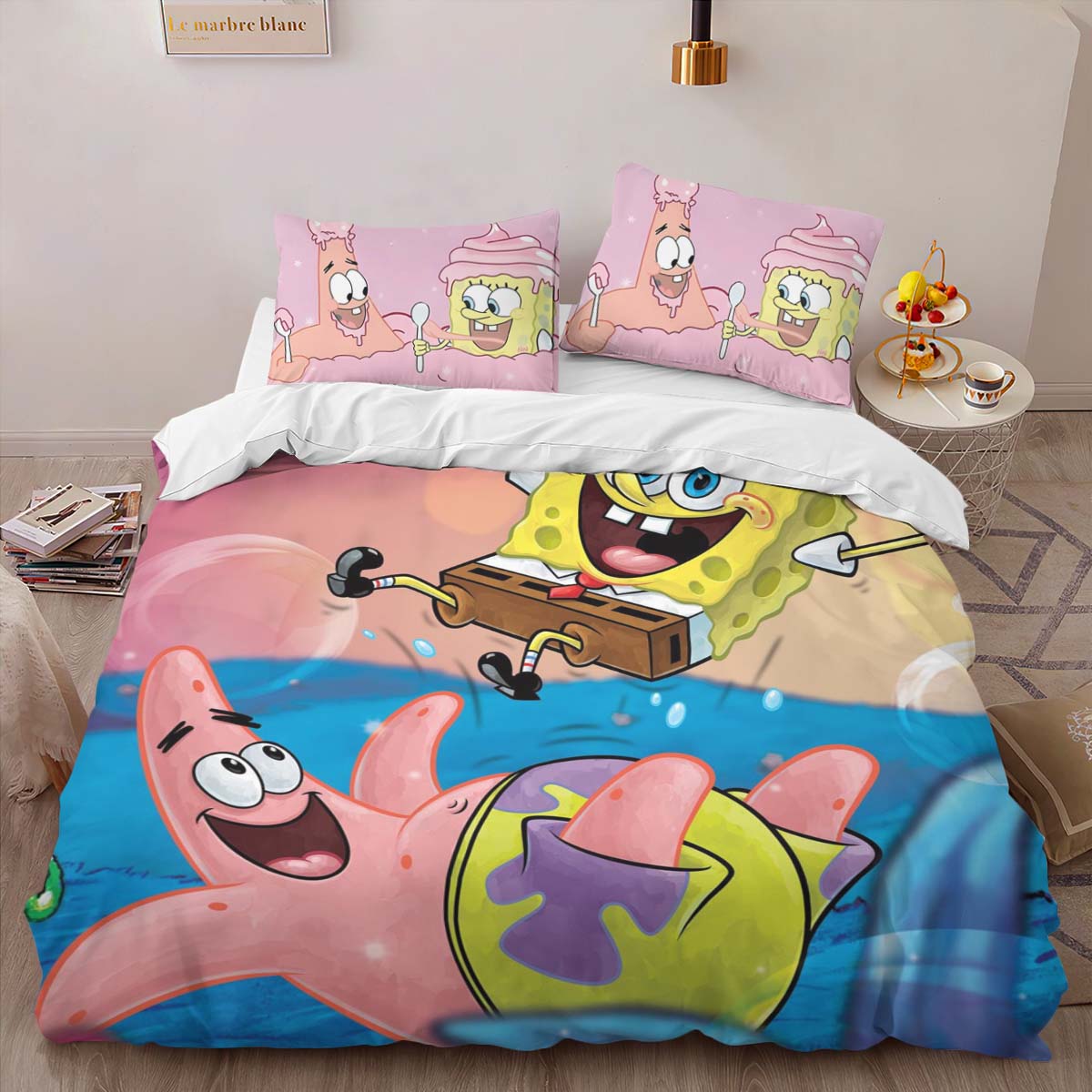 Spongebob and Patrick Star Squarepants Spongebob 3 Duvet Cover 2
