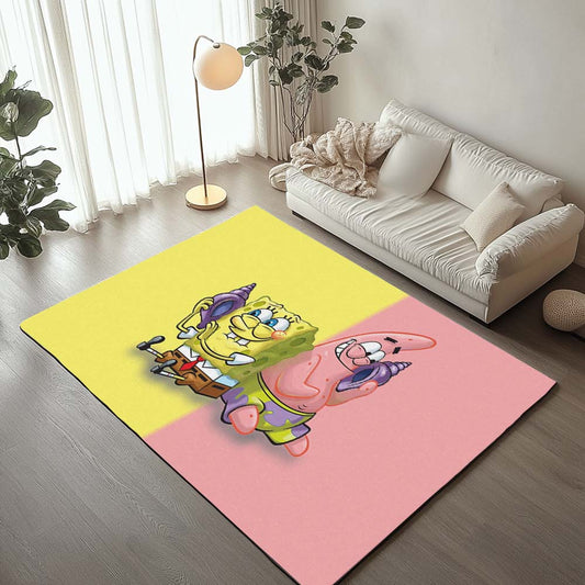 Spongebob and Patrick Star Squarepants Spongebob 4 Rug