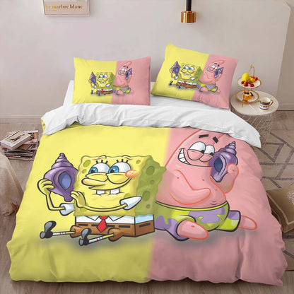 Spongebob and Patrick Star Squarepants Spongebob 4 Duvet Cover 2