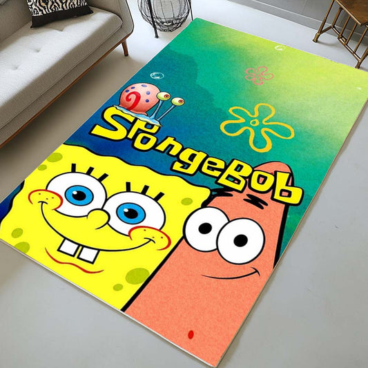 Spongebob and Patrick Star Squarepants Spongebob 5 Rug