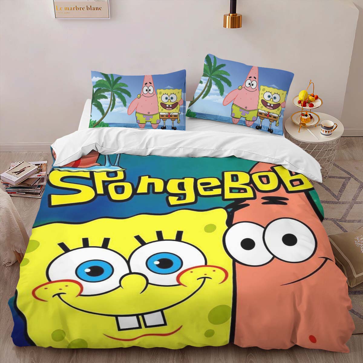 Spongebob and Patrick Star Squarepants Spongebob 5 Duvet Cover 2