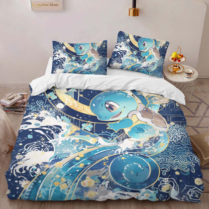 Squirte Pokemon 2 Duvet Cover 2