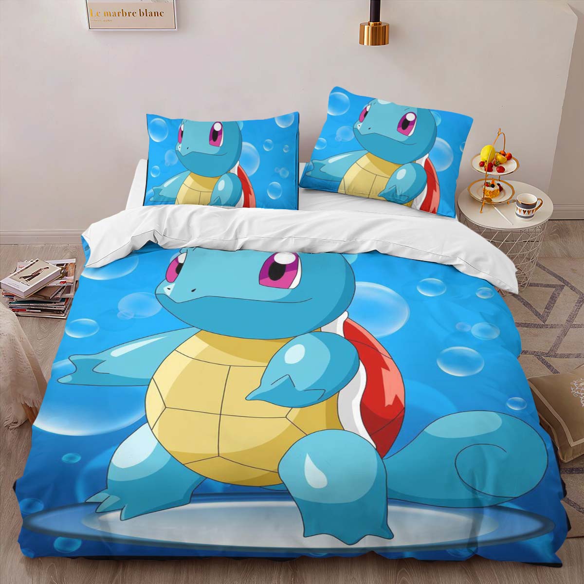 Squirte Pokemon 3 Duvet Cover 2