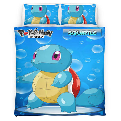 Squirte Pokemon 3 Duvet Cover