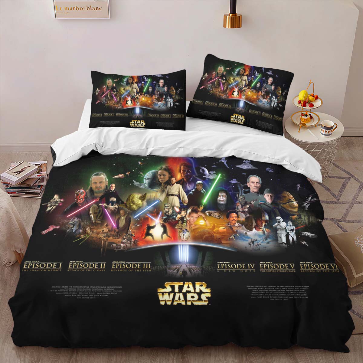 Star Wars All Characters 1003 Duvet Cover 2
