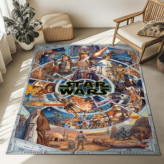 Star Wars All Characters 1004 Rug