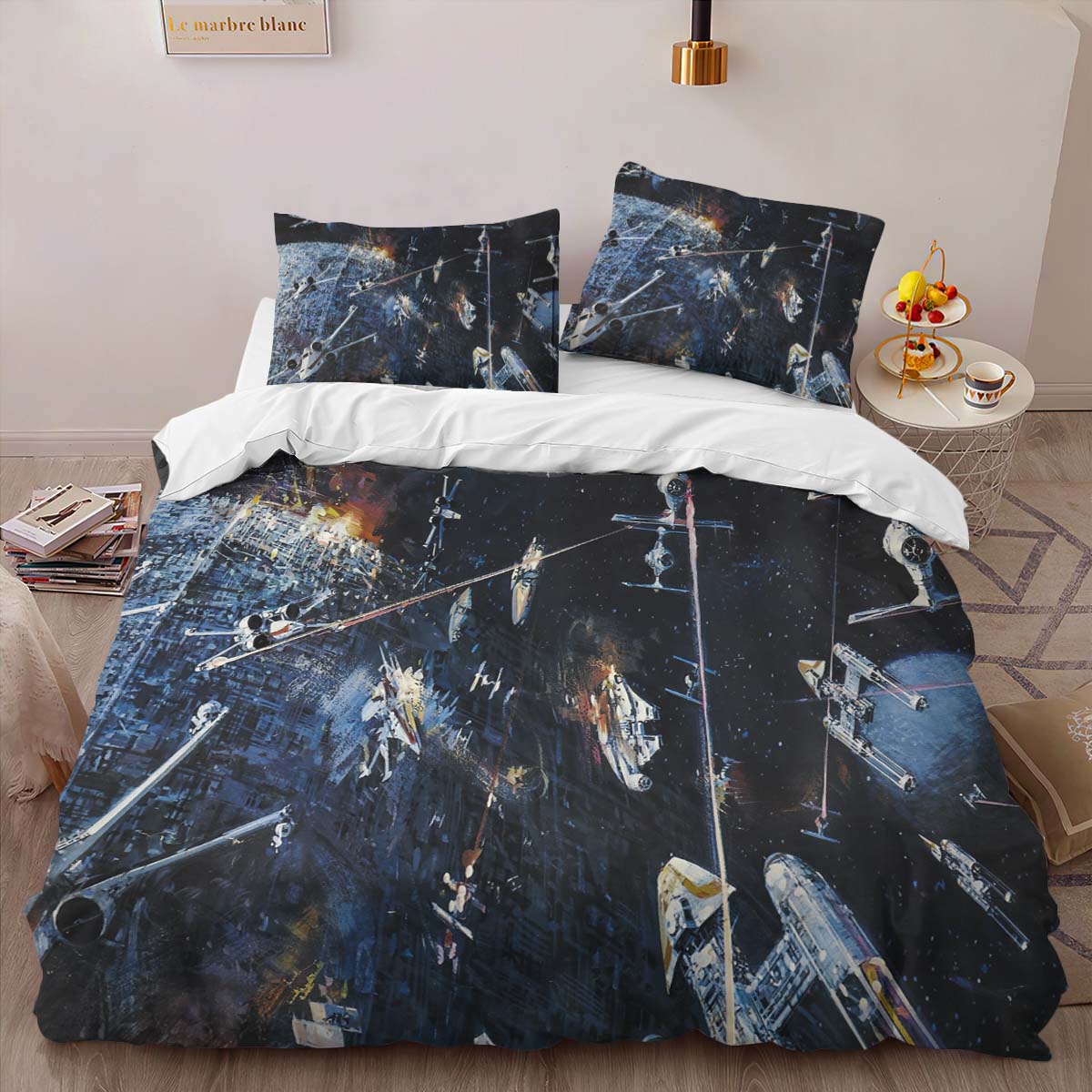 Star Wars Battleship 2 Duvet Cover 2