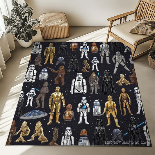 Star Wars Characters Rug