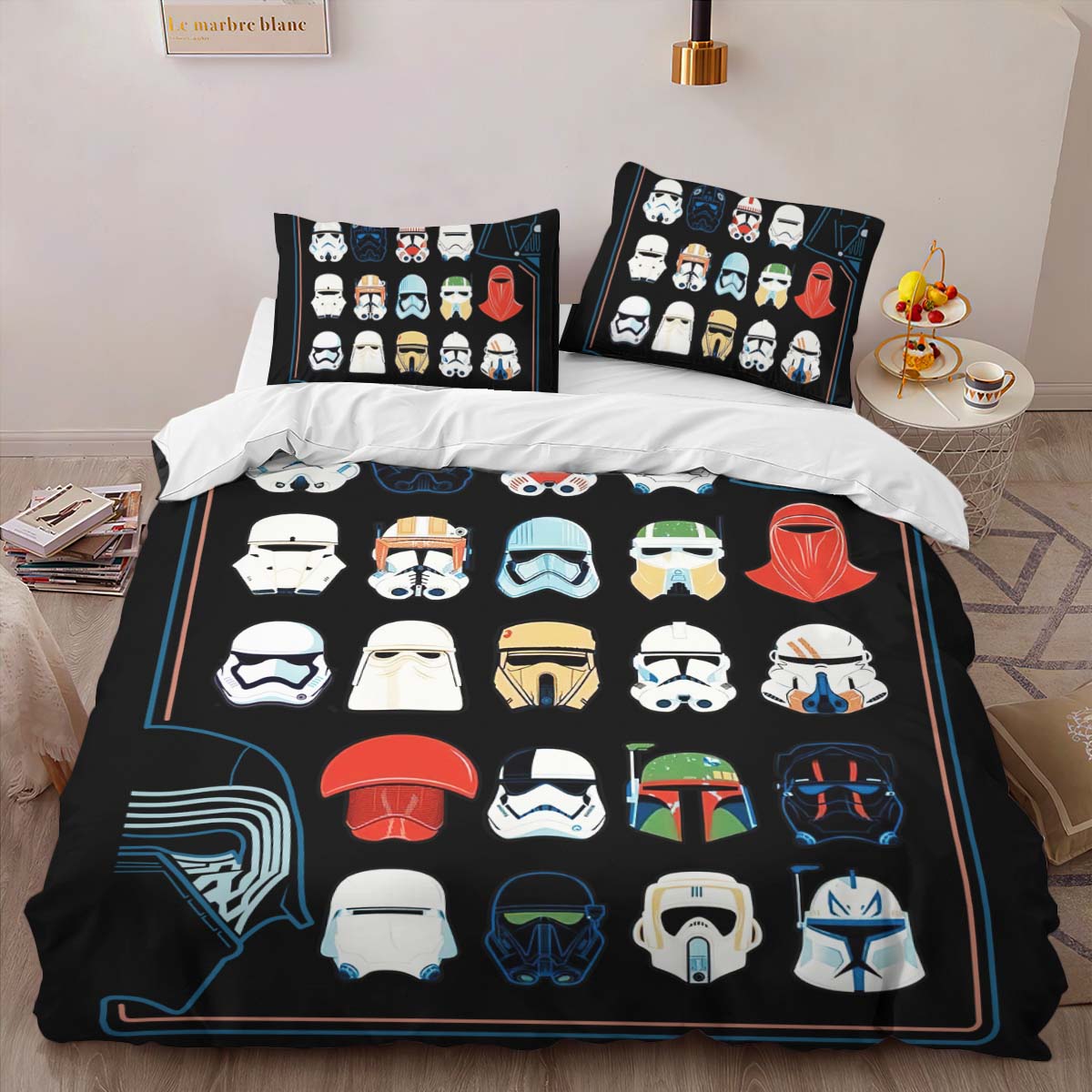 Star Wars Characters Hat Duvet Cover 2